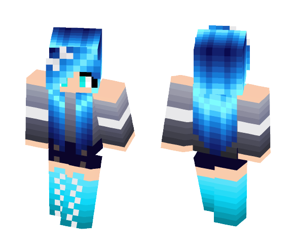 Beautiful Varsity Style Girl! - Female Minecraft Skins - image 1