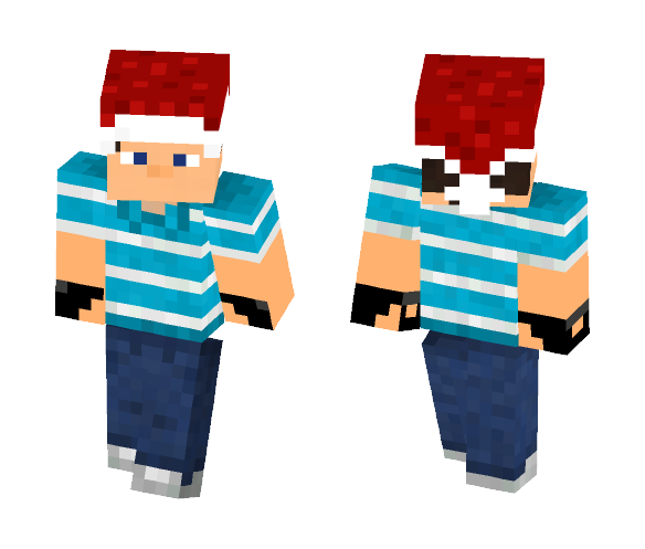 NuclearTestSite Winter Skin - Male Minecraft Skins - image 1