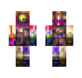 Paint Job Worker From Outer Space - Male Minecraft Skins - image 2