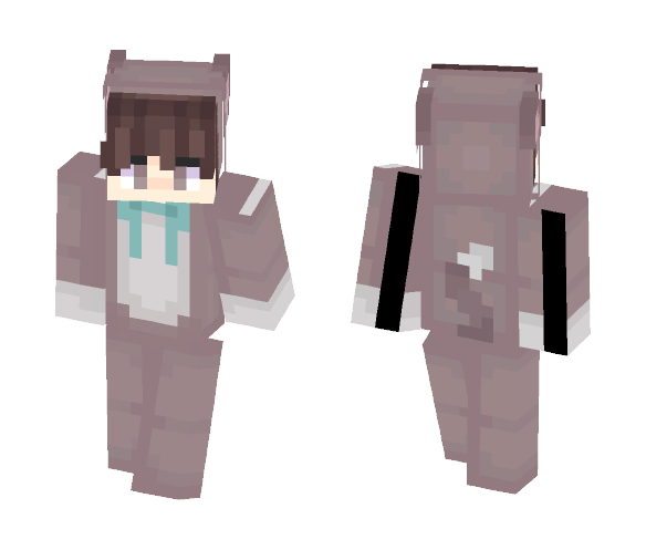 Cat onesie (Boy version) // Trashyy - Cat Minecraft Skins - image 1