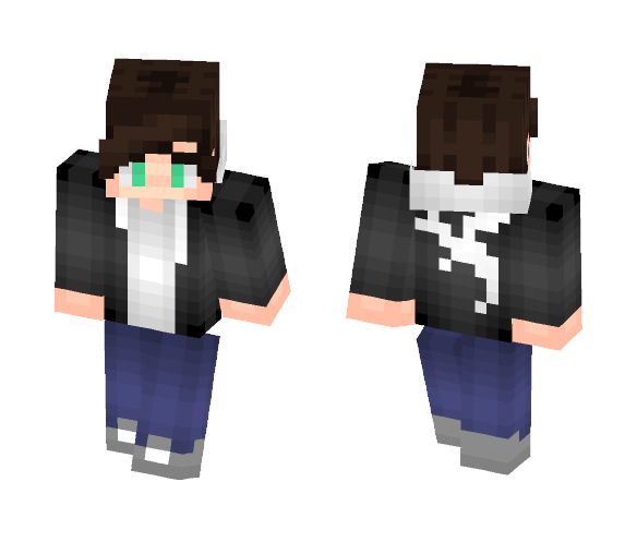 Mint Eyes - Male Minecraft Skins - image 1
