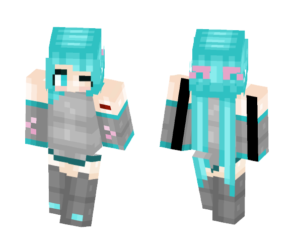 eвυllιence ❋ hatsune miku - Other Minecraft Skins - image 1