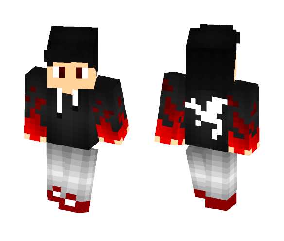 cool fire boy - Boy Minecraft Skins - image 1