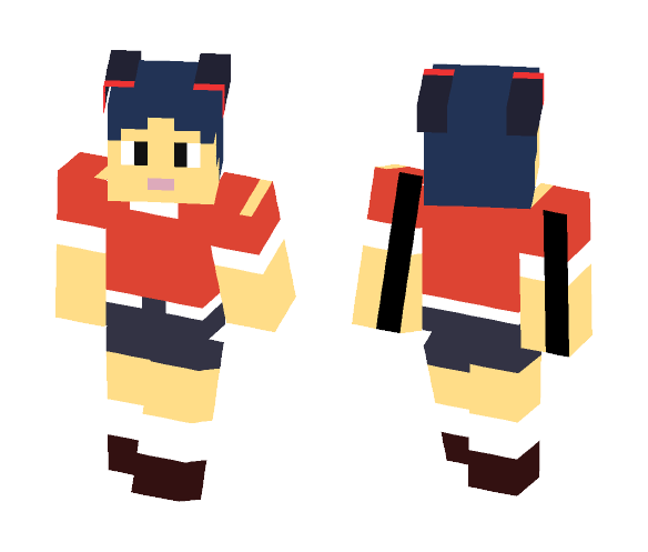 Download Free Kitty from the Ridonculous Race Skin for Minecraft image 1 Kitty from the Ridonculous Race - Female Minecraft Skins - image 1