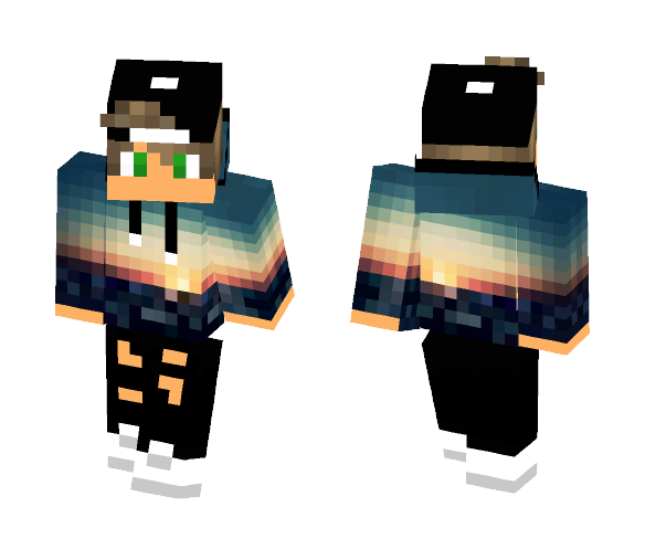 young green eyed male - Male Minecraft Skins - image 1