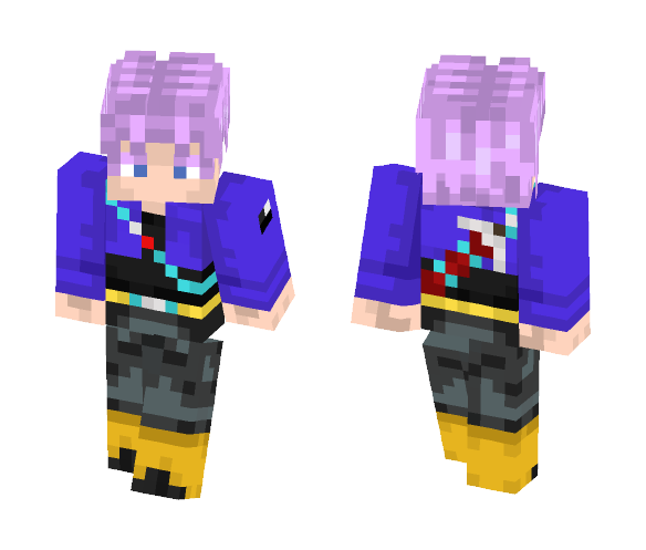 Future Trunks (DBZ) - Male Minecraft Skins - image 1