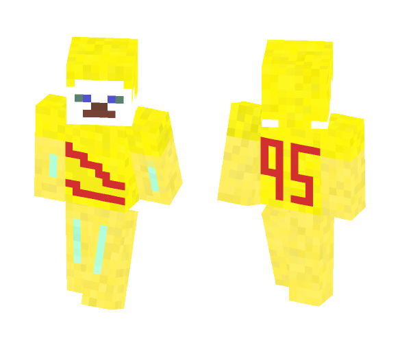Blinged out Lightning McQueen - Male Minecraft Skins - image 1