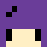 Cute Purple Haired girl -☽ - Color Haired Girls Minecraft Skins - image 3