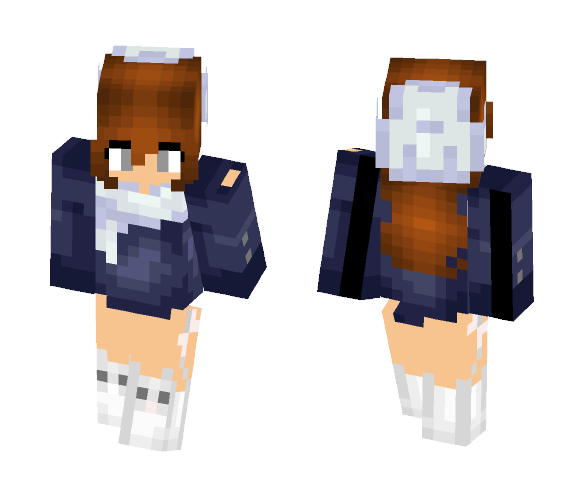 Winter girl - Girl Minecraft Skins - image 1