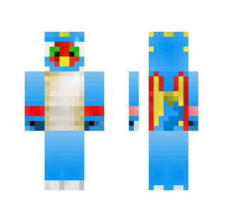 my coustom dragon (not a scalie) - Male Minecraft Skins - image 2