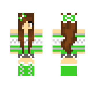 Lime Girl - Girl Minecraft Skins - image 2