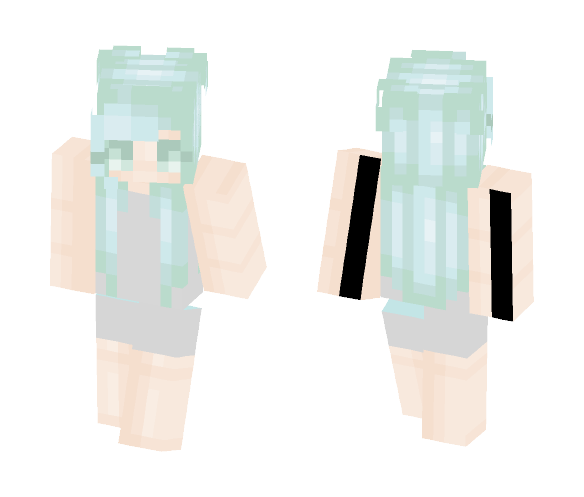 II Nighttime girl II - Girl Minecraft Skins - image 1