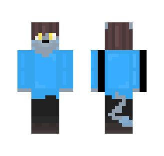 Aqua The Lombax | Le Smol Update | - Male Minecraft Skins - image 2