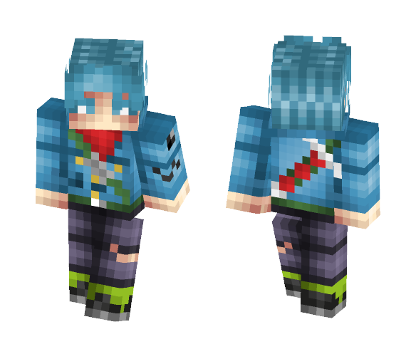Trunks|Dragonball Super - Male Minecraft Skins - image 1
