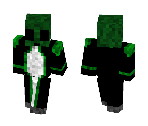 Dark Alien - Male Minecraft Skins - image 1