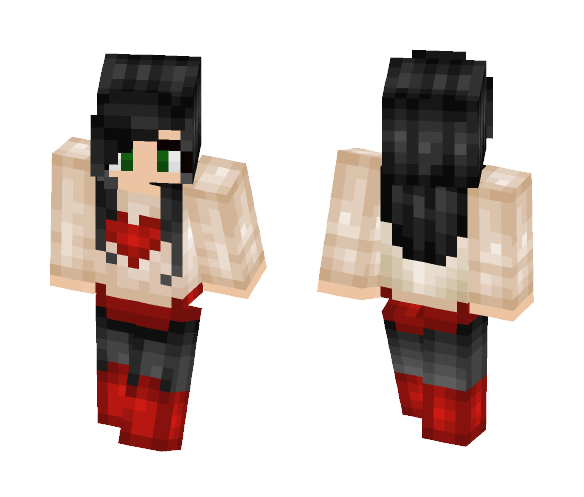 Winter girl - Girl Minecraft Skins - image 1