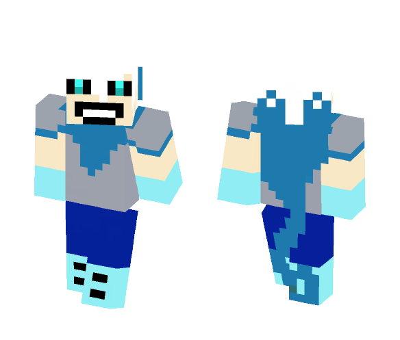 Download Free underswap sans Skin for Minecraft image 1 underswap sans - Male Minecraft Skins - image 1