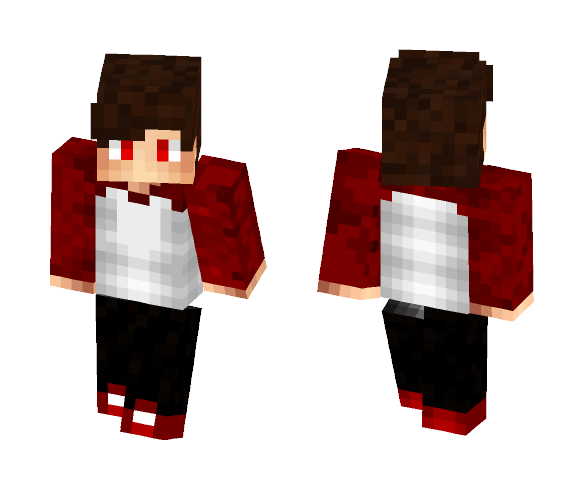 Cool Red Stan Boy (SidGamez) - Boy Minecraft Skins - image 1