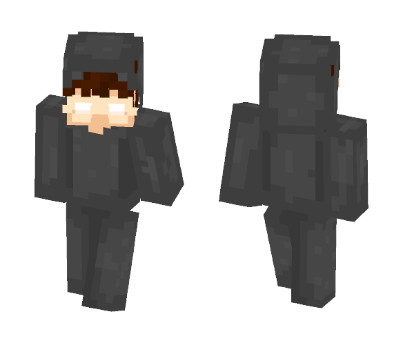 turkish people in gray things - Male Minecraft Skins - image 1