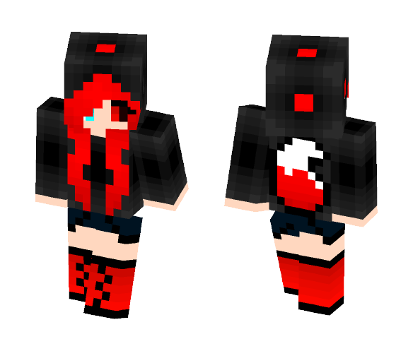 Wherewolf-Demon girl - Girl Minecraft Skins - image 1