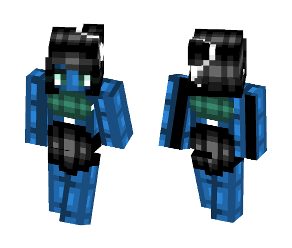 Azure Deep - Female Minecraft Skins - image 1