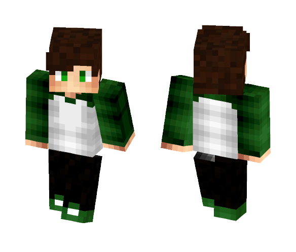 Cool Stan Boy Green (SidGamez) - Boy Minecraft Skins - image 1