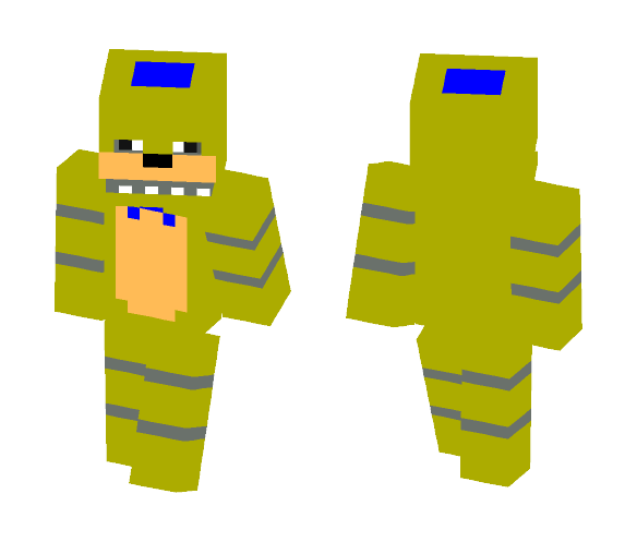 Golden Freddy - Male Minecraft Skins - image 1
