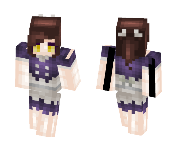 Download Free Little Sister Bioshock Skin for Minecraft image 1 Little Sister Bioshock - Female Minecraft Skins - image 1