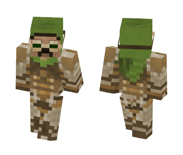 Eaglesight Hunter - Male Minecraft Skins - image 1