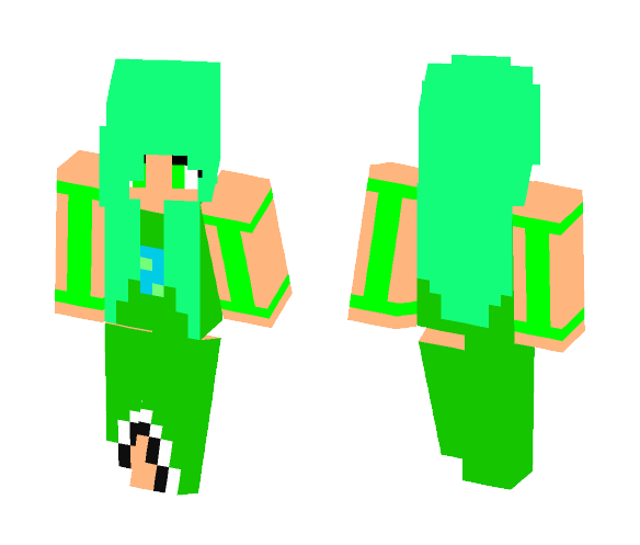 Alien Girl - Girl Minecraft Skins - image 1