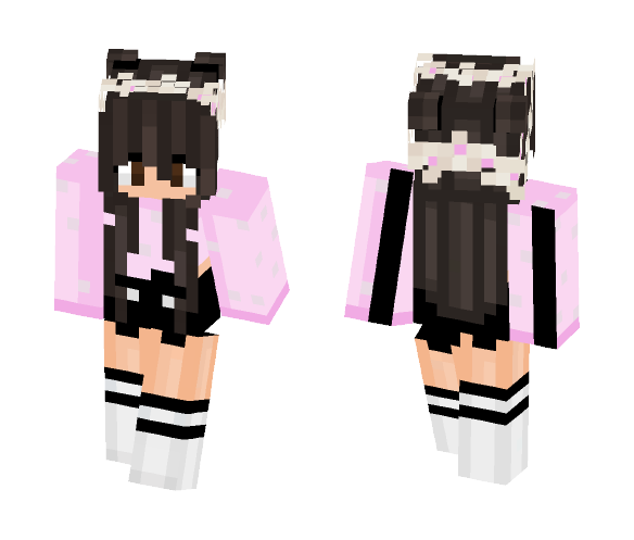 Pink PvP Girl - Girl Minecraft Skins - image 1