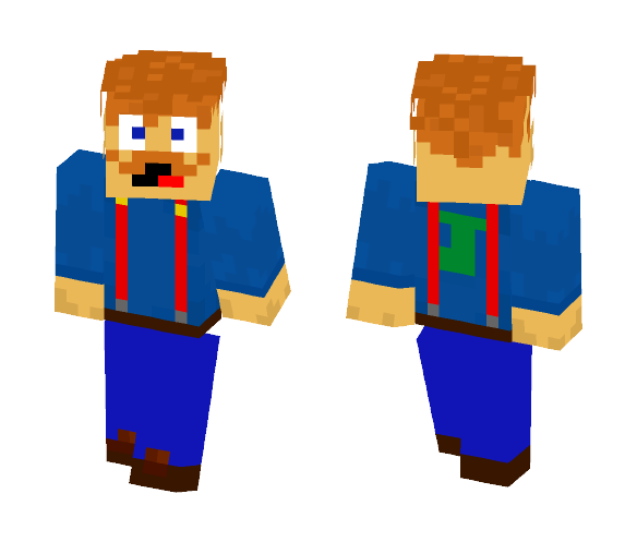 Download Free Skin I made for my friend! Skin for Minecraft image 1 Skin I made for my friend! - Male Minecraft Skins - image 1