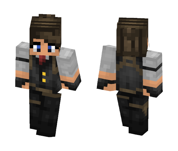 O.C - Detective Brunel - Female Minecraft Skins - image 1