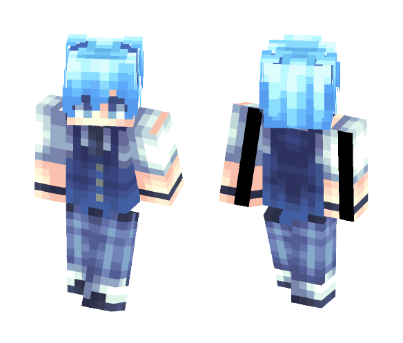 caution: fragile keep upright - Male Minecraft Skins - image 1