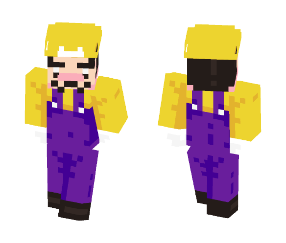 Wario ;Simple (Mario) - Male Minecraft Skins - image 1