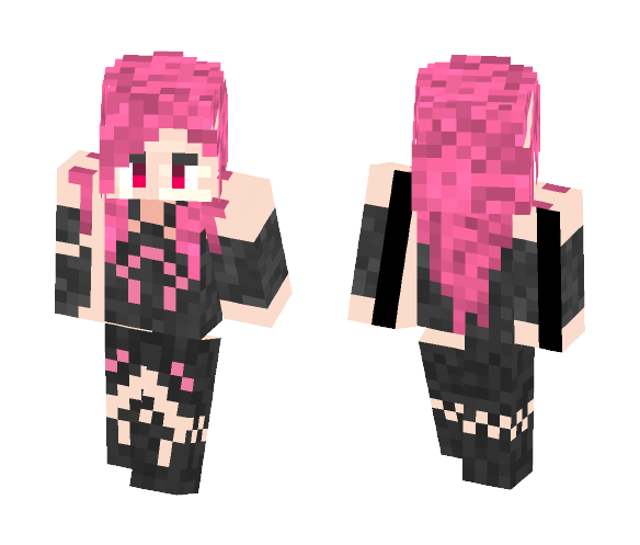 Download Free Egoist Inori girl Skin for Minecraft image 1 Egoist Inori girl - Girl Minecraft Skins - image 1