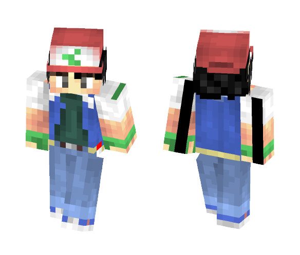 Pokemon - Ash - Male Minecraft Skins - image 1