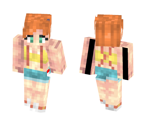 Pokemon - Misty - Female Minecraft Skins - image 1