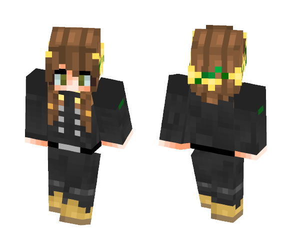 Download Free Girl Navy Petty Officer Skin for Minecraft image 1 Girl Navy Petty Officer - Girl Minecraft Skins - image 1