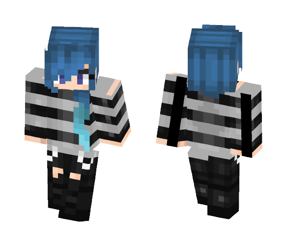 Old OC - Sky universe - Female Minecraft Skins - image 1