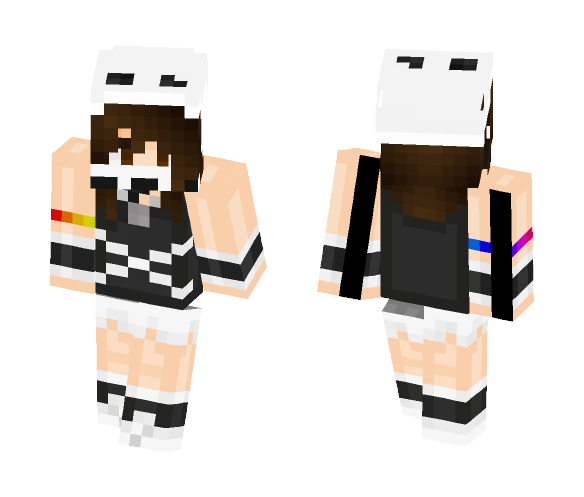Some Team Skull Grunt myself - Female Minecraft Skins - image 1