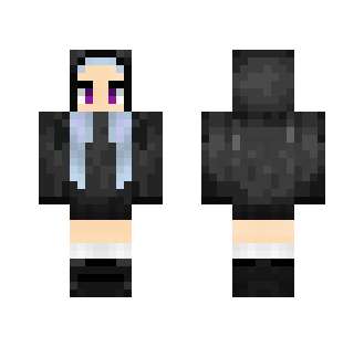 Hooded Anime Girl