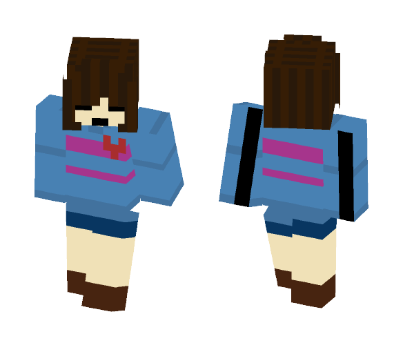 ♥~Frisk~♥ - Interchangeable Minecraft Skins - image 1