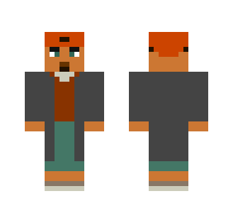 Silent B from Total Drama - Male Minecraft Skins - image 2