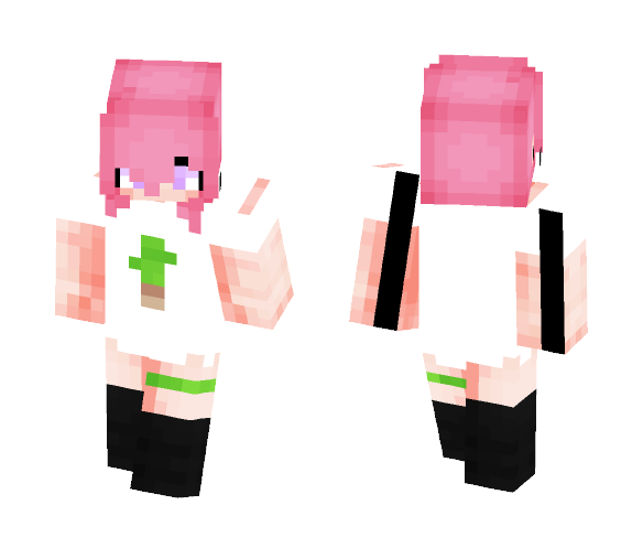 Cacti Senpai ;3333 - Female Minecraft Skins - image 1