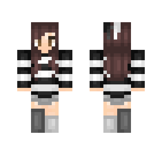 Black and White Sweater