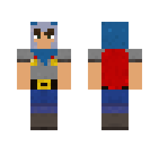 Male Wynncraft Warrior skin