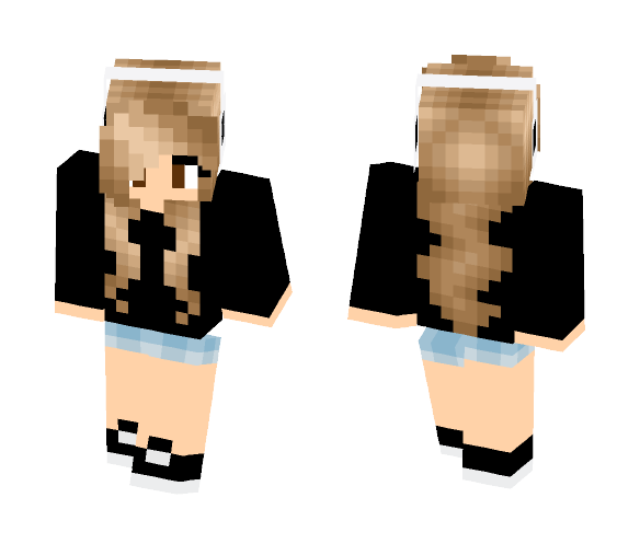 Download Free :) pretty! Skin for Minecraft image 1 :) pretty! - Female Minecraft Skins - image 1