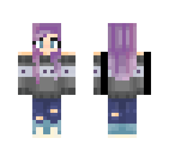 Violet Sunrise - Female Minecraft Skins - image 2