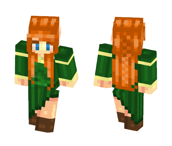 Merida (My Cousin) Remake! - Female Minecraft Skins - image 1
